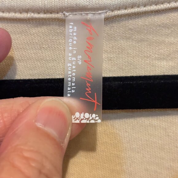 Free People Movement All Stars Layer Long Sleeve Top Latte - Picture 5 of 15